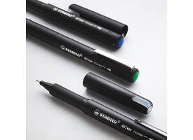 Fineliner STABILO dr!ver fijn rood
