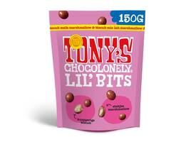 Chocolade Tony's Chocolonely Lil' Bits melk marshmallow & biscuit 150 gram