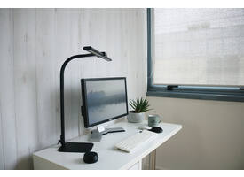 Bureaulamp Unilux Strata base led zwart