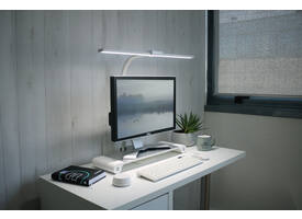 Bureaulamp Unilux Strata base led wit
