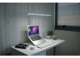 Bureaulamp Unilux Strata base led wit