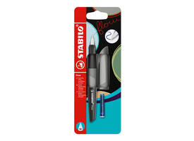 Vulpen STABILO Flow medium grijs blister à 1 stuk