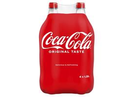 Frisdrank Coca Cola regular petfles 1.5 liter