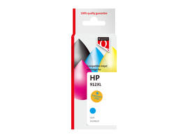 Inktcartridge Quantore alternatief tbv Hp 912XL 3YL81AE hc blauw