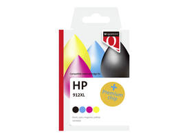 Inktcartridge Quantore alternatief tbv Hp 912XL 3YP34AE hc zw+3 kl