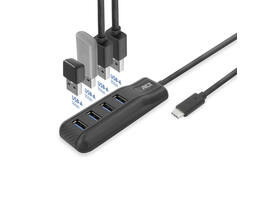 Hub ACT USB-C 3.0 4 poorts USB-A