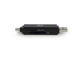 Kaartlezer ACT USB-C/USB-A 3.0