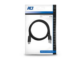 Kabel ACT USB 2.0 USB-A naar USB-C 1 meter