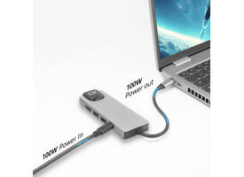Dockingstation ACT USB-C 4K voor 1 HDMI monitor