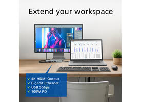 Dockingstation ACT USB-C 4K voor 1 HDMI monitor
