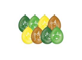 Balloons Jungle cartoon