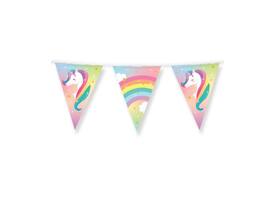 Vlaggenlijn Unicorn folie 10 meter