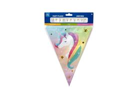 Vlaggenlijn Unicorn folie 10 meter