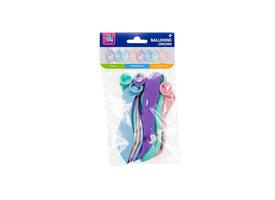 Ballonen Unicorn 30 cm 8 stuks pastel