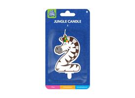 Jungle candle 2 Zebra