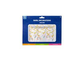 Swirl decorations Unicorn