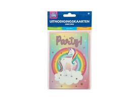 Uitnodigingskaarten Unicorn