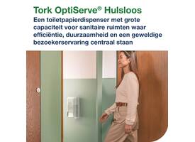 Toiletpapier Tork T7 Premium Optiserve Coreless 3-laags 63m wit 472650