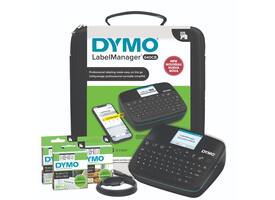 Labelprinter Dymo LabelManager Executive 640CB draagbaar azerty 24mm zwart in koffer