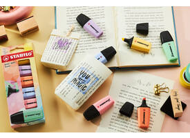 Markeerstift STABILO BOSS mini pastel assorti 6 stuks