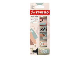 Markeerstift STABILO BOSS naturevibes assorti 6 stuks