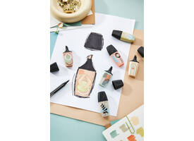 Markeerstift STABILO BOSS naturevibes assorti 6 stuks
