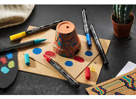 Acrylmarker STABILO  Free Acrylic T100 Royal assorti 5 stuks