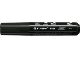 Acrylmarker STABILO  Free Acrylic T800C zwart