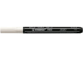 Acrylmarker STABILO  Free Acrylic T100 wit