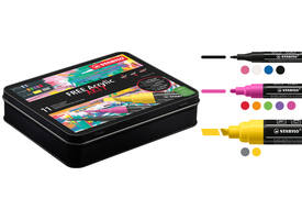 Acrylmarker STABILO  Free Acrylic Starter Kit assorti 11 stuks
