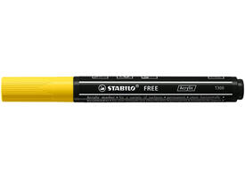 Acrylmarker STABILO  Free Acrylic T300 geel
