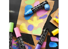 Acrylmarker STABILO  Free Acrylic T800C Seaside assorti 5 stuks