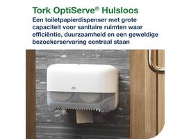 Toiletpapier Tork T7 Advanced Optiserve Coreless 2-laags 94m naturel 472640