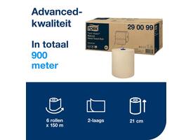 Handdoekrol Tork H1 Matic Advanced 2-laags 150m naturel 290099