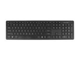 Toetsenbord Quantore QWERTY draadloos USB-A adapter zwart