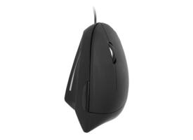 Muis Quantore ergonomisch bedraad USB-A zwart