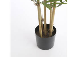 Kunstplant Mica Bamboe in plastic pot 150x75cm