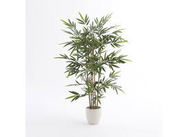 Kunstplant Mica Bamboe in plastic pot 150x75cm