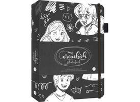 Schetsboek CreaChick Black