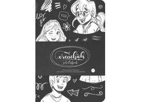 Schetsboek CreaChick Black