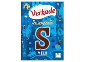 Chocoladeletter Verkade melk S 135 gram