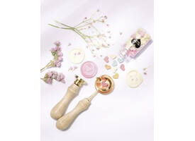 Waxzegelset Folia Pastel Love