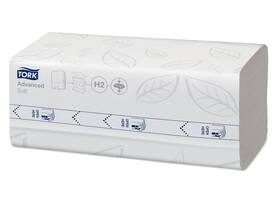 Handdoek Tork H2 Xpress compressed Advanced multifold 2-laags 212x320mm 12x200 vel wit 120454