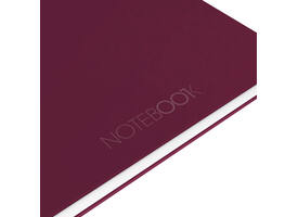Spiraalblok Oxford International Notebook A4+ lijn 160 pagina's rood