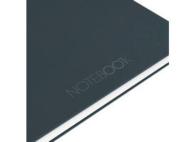 Spiraalblok Oxford International Notebook A4+ ruit 5X5mm 160 pagina's zwart