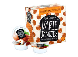 Hazelnootpasta VarieJantjes 12x15 gram cupjes
