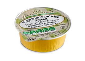 Sandwich spread Les Gourmands vega 45x25 gram cupjes