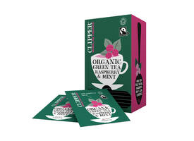 Thee Clipper green raspberry mint bio 25 zakjes