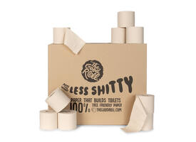 Toiletpapier The Good Roll The Panda Edition Naked bamboe 2-laags 24x300 vel naturel