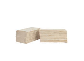 Handdoek The Good Roll bamboe z-vouw 2-laags 230x210mm 20x200 vel naturel